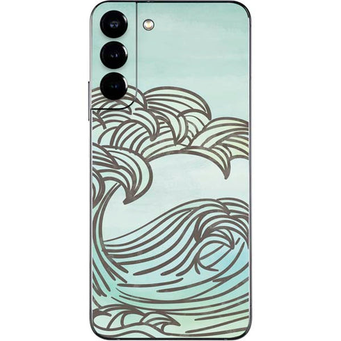 California Big Wave Galaxy S22 Plus Skin